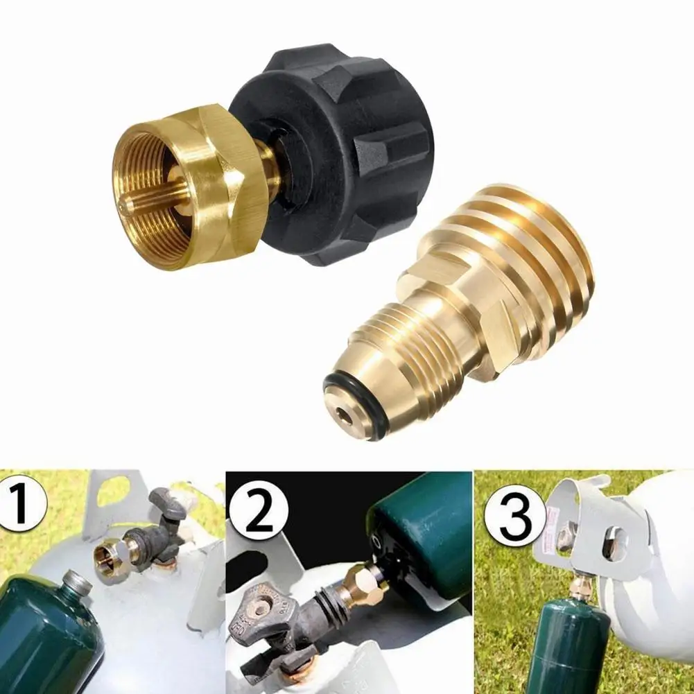 

1 LB Gas Propane QCC1 Regulator Valve Propane Refill Adapter Outdoor BBQ New