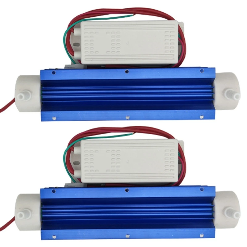 2X220 В 10 г керамическая трубка с воздушным охлаждением генератор озона