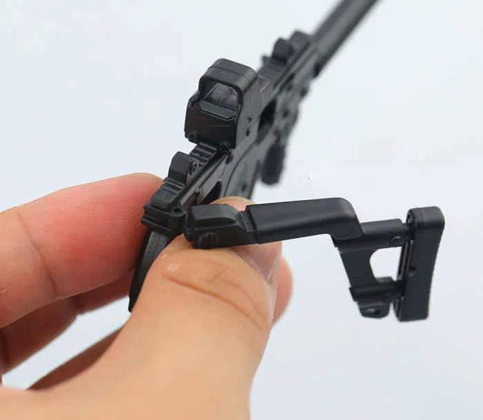 Масштаб 1:6 KRISS Submachine Gun пластиковая Сборная модель огнестрела для 12-дюймовой
