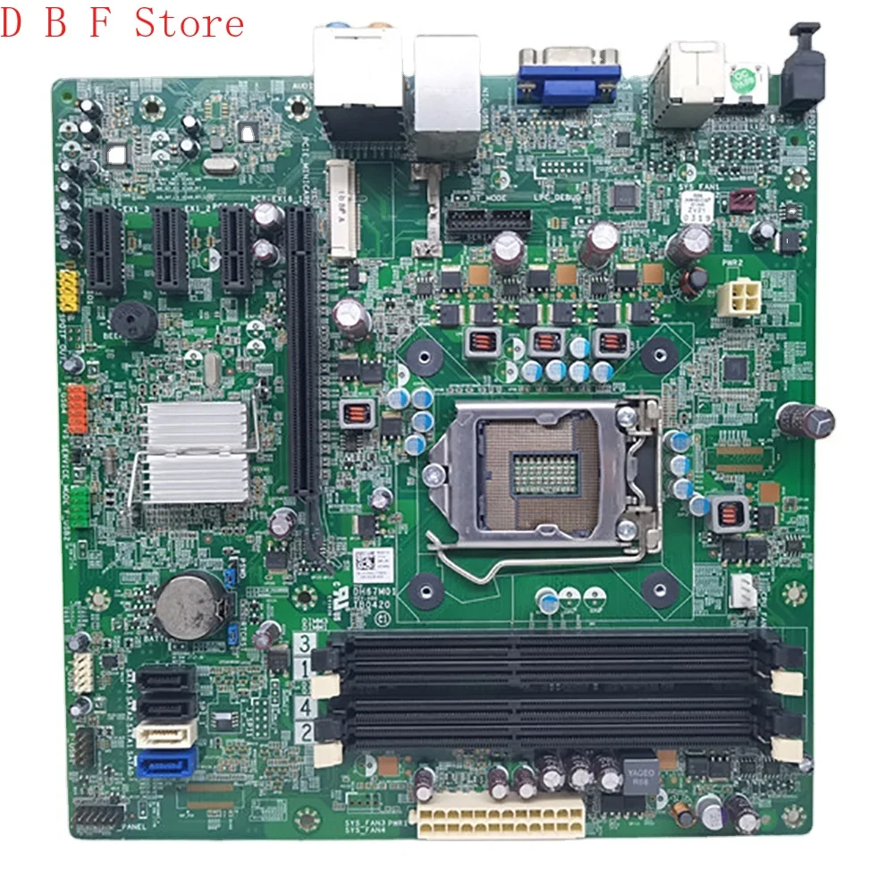 

For DELL XPS 8300 DH67M01 Y2MRG 0Y2MRG HWY8Y 1155 DDR3 H67 Server Motherboard High Quality Fast Ship
