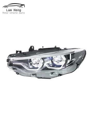 Подходит для 13-20 BMW 4 серии передняя фара в сборе F32, оборудованная высокой искусственной кожей, дневная подсветка