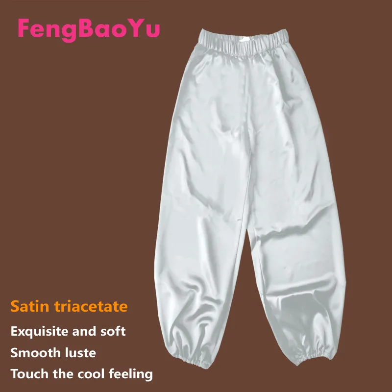 Fengbaoyu Triacetic Acid Trousers for Men and Women Exercise Outdoor Hiking Trousers Large Size Fitness Men's Wear Free Shipping