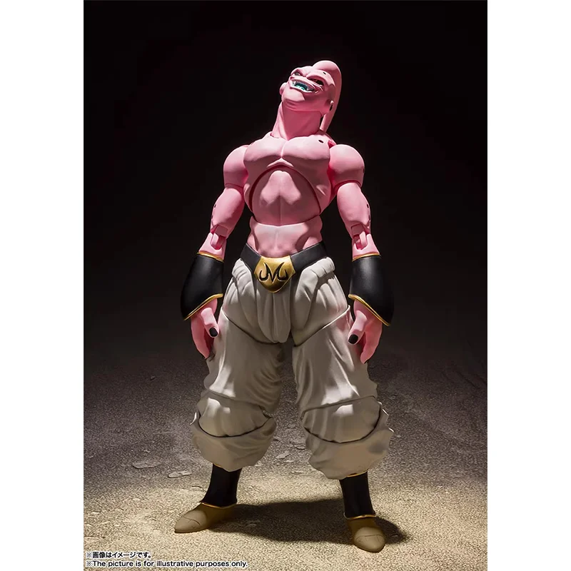 Фото Оригинальная подлинная S.H.Figuarts SHF Dragon Ball Majin Buu Bandai, аниме-модель, игрушки, экшн-фигурки, подарки, коллекционные украшения для мальчиков №3