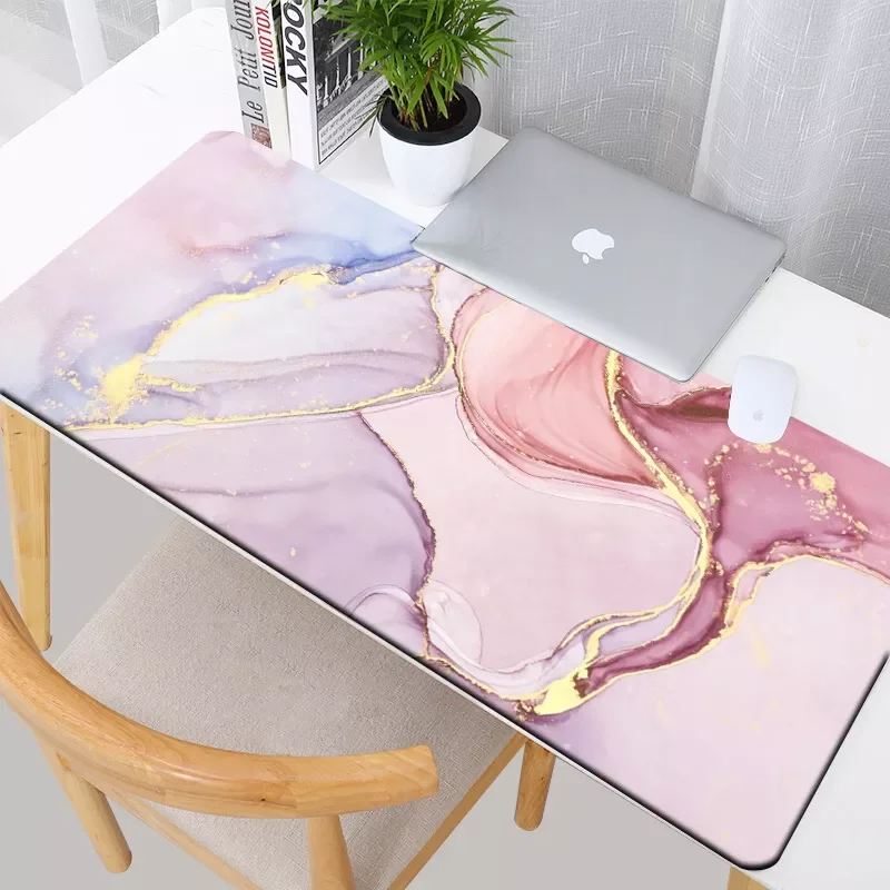

NEW Cute Mouse Pad Marble Gamer Mousepad Company Keyboard Mat Mause Gamer PC Cabinet Desk Table Pad Gaming Laptop Mat Large Desk