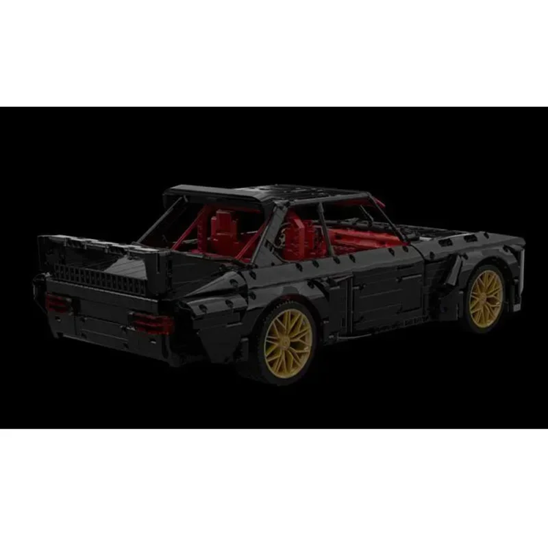 Новый масштаб 1:8 M3 E30 MOC- 131591 Гоночный строительный блок игрушечная модель
