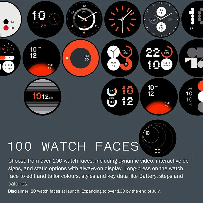 Смарт-часы CMF Watch Pro 2 1 32 дюйма AMOLED Bluetooth 5 3 BT звонки с шумоподавлением AI GPS cmf watch pro