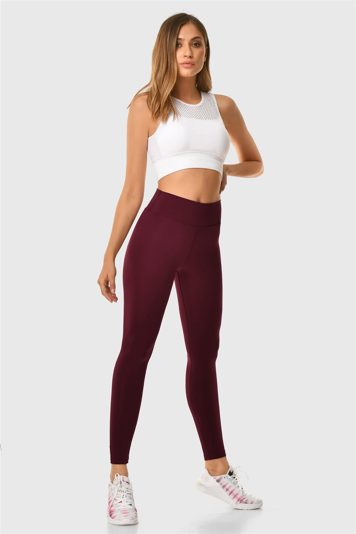 Superstacy High Bel Cherry Sports Leggings