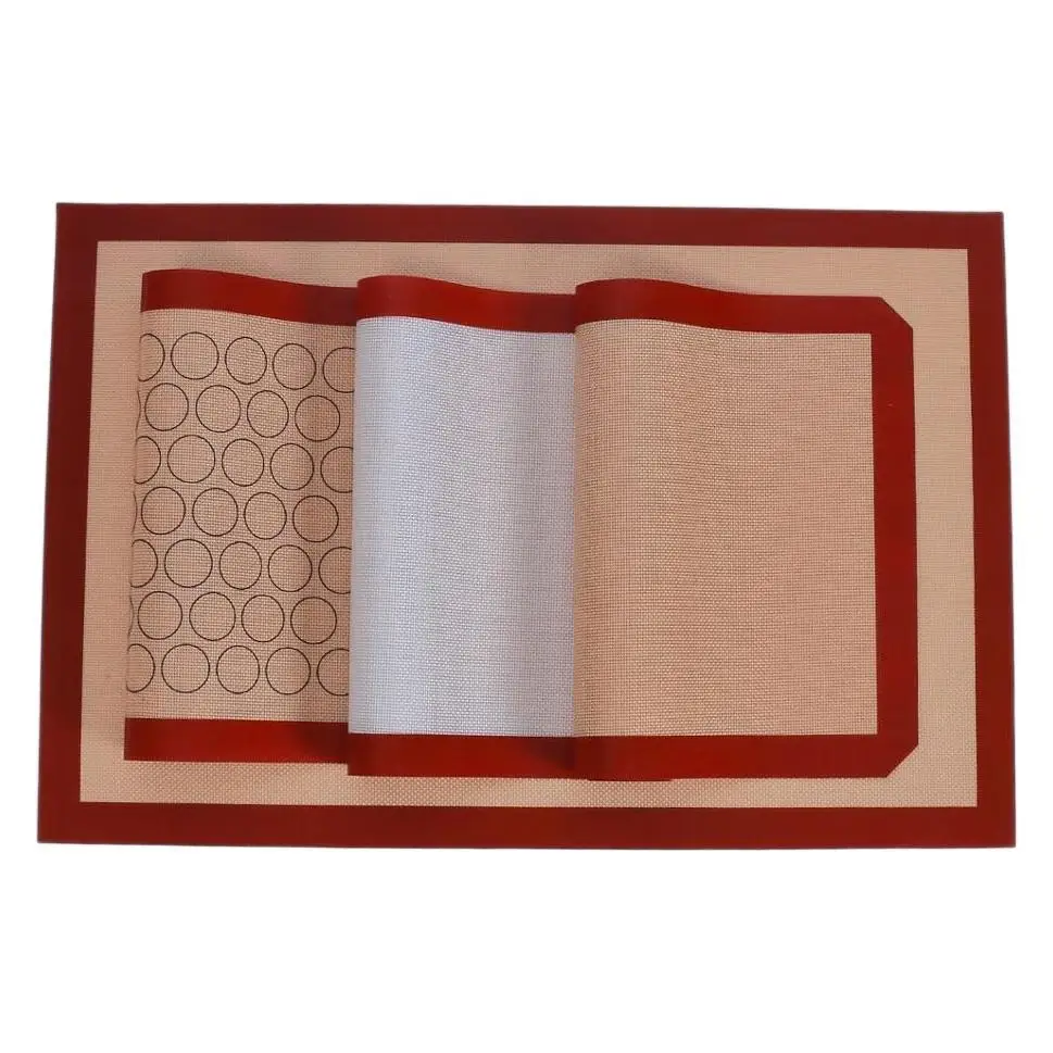 Устойчивый к высоким температурам силиконовый коврик для выпечки многоразовый