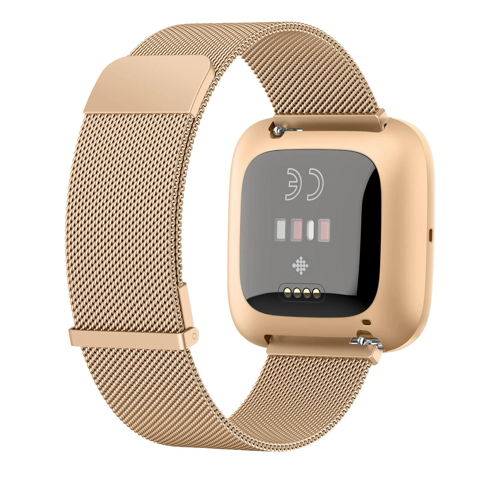 Двойной магнитный металлический ремешок для Fitbit Versa 1 2 Lite наручных часов Браслет