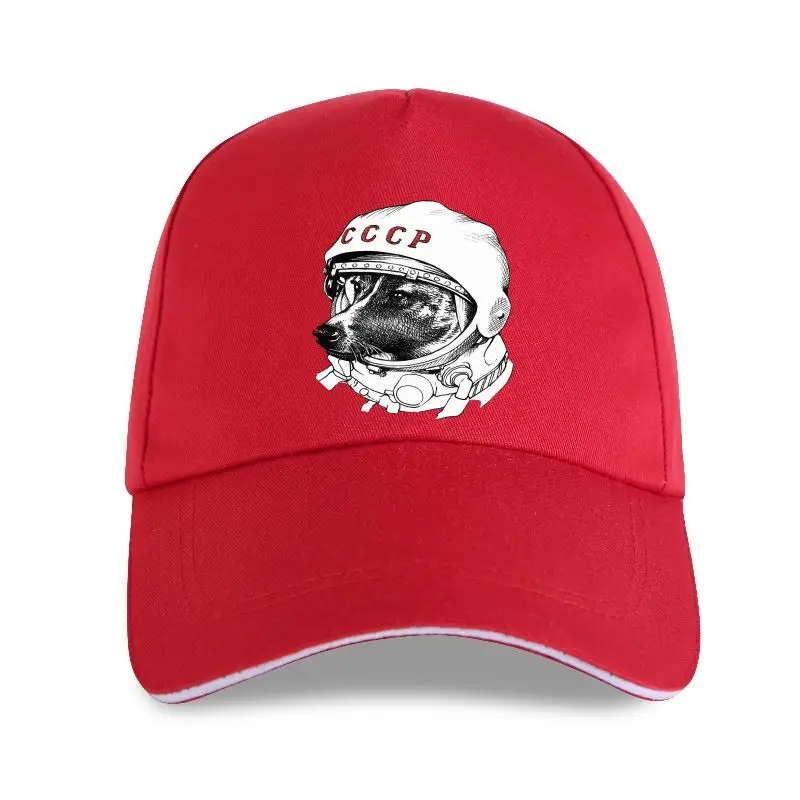 

new cap hat Astronaut Cccp Cosmonaut Dog Baseball Cap Laika Soviet retro adults kids size T41