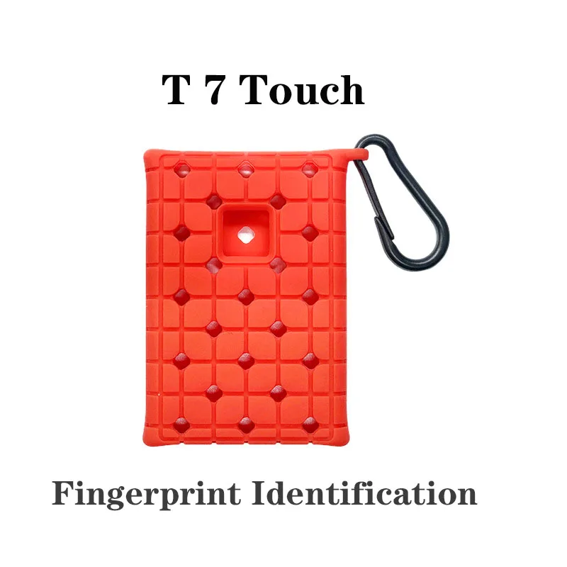 2023 NEW Soft Design Cover For Samsung T7 Touch/T7 Mobile Solid State Drive Case Hard Drive Capa Luxury Liquid Silicone Cover