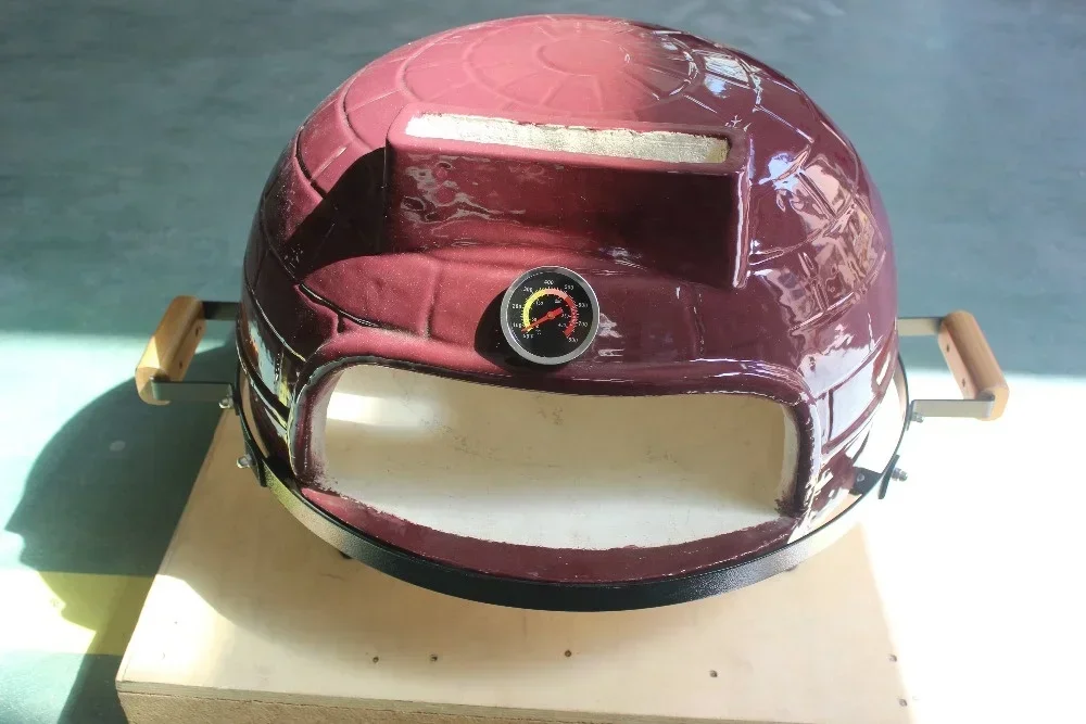 SEB / STEEL EGG BBQ 21-дюймовая настольная печь Horno Pizzero Best Ceramic Kamado для пиццы