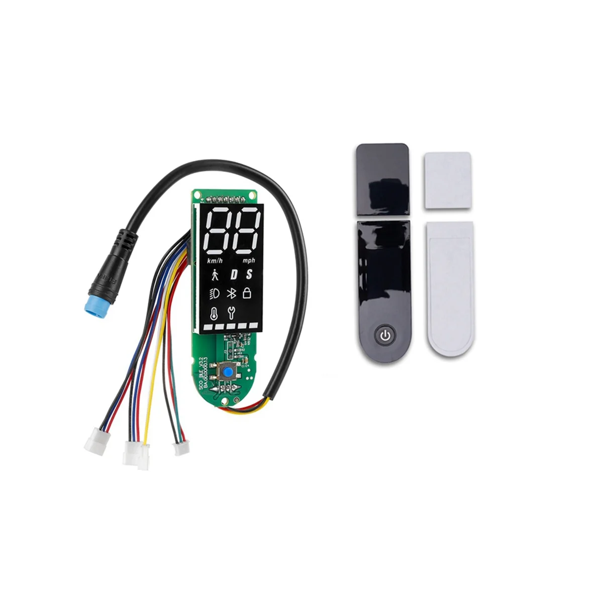 

For Electric Scooter Dashboard Four-Wire Double Brake Display Circuit Board