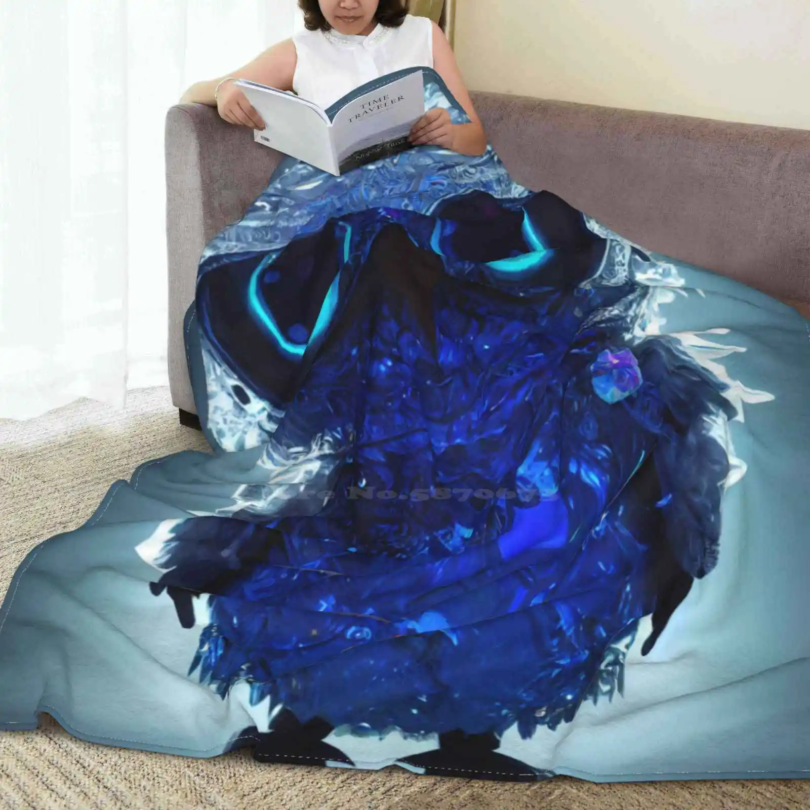 Модное забавное мягкое одеяло с кристаллами в виде совы