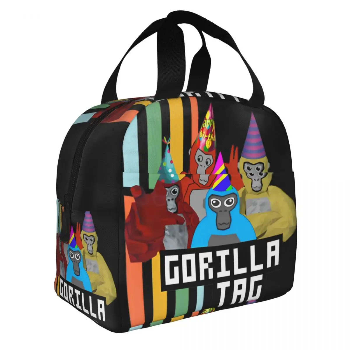 Жетон Gorilla Tag VR для геймеров изолированная мозаичная обезьянка большой контейнер
