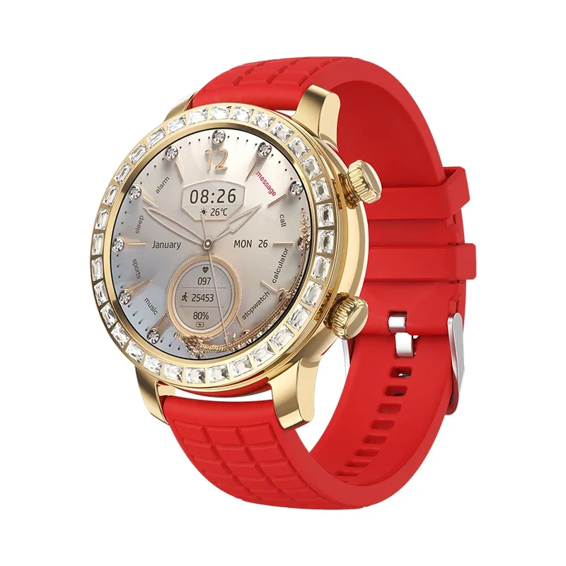 2024 Z95 женские Мини Смарт-часы с экраном 1 3 дюйма BT телефонные звонки пульсометр