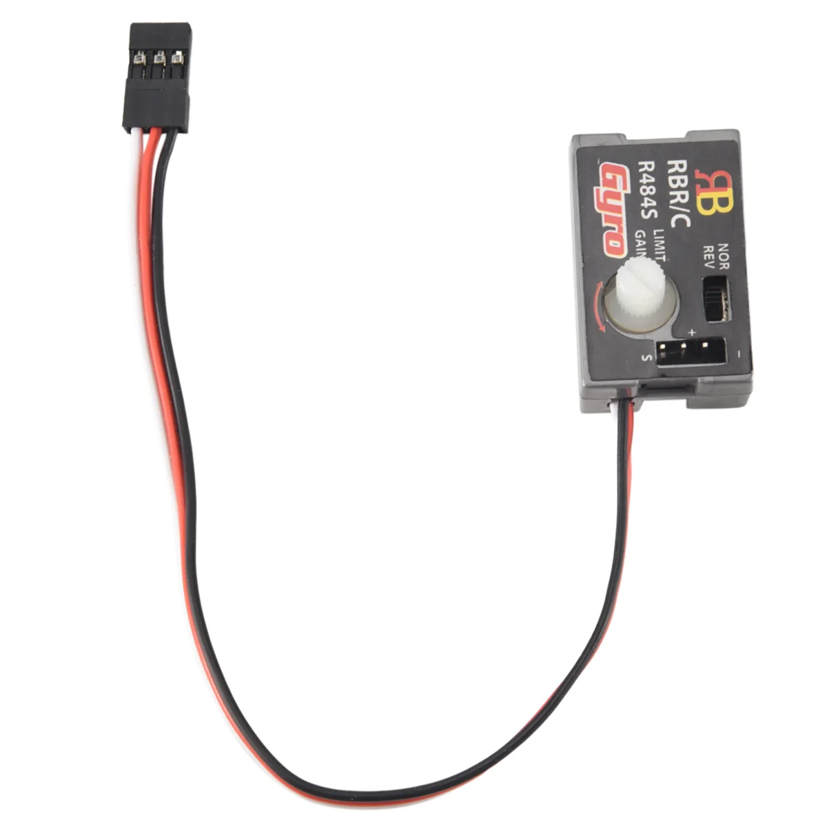 Мини гироскоп для WPL D12 1/10 RC автомобиль Дрифт гоночный выход рулевого управления