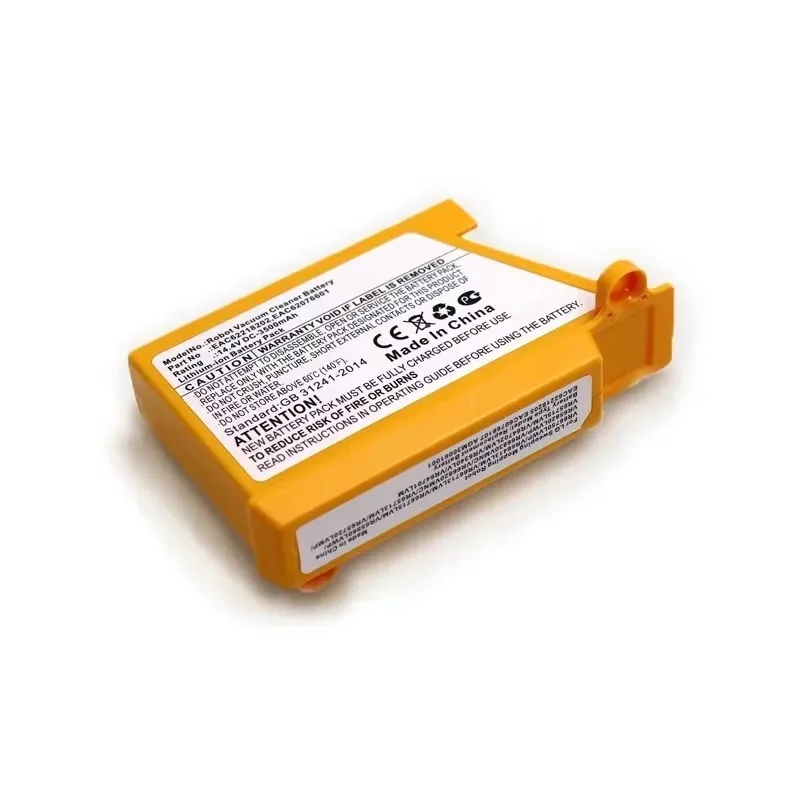 Аккумулятор для робота-пылесоса LG EAC62218205 VR6260LVM VR6540LV R76CIM, емкость 2600 мАч, 3000 мАч, 3500 мАч, 4000 мАч, 5000 мАч (art.: 3920dc0679a24) - 3920dc0679a24