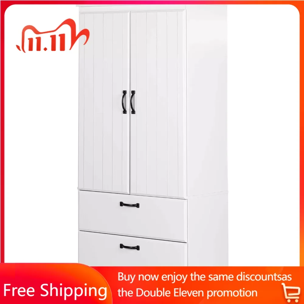 

Женский шкаф Farnel, чисто белая домашняя мебель, бесплатная доставка, шкаф для спальни