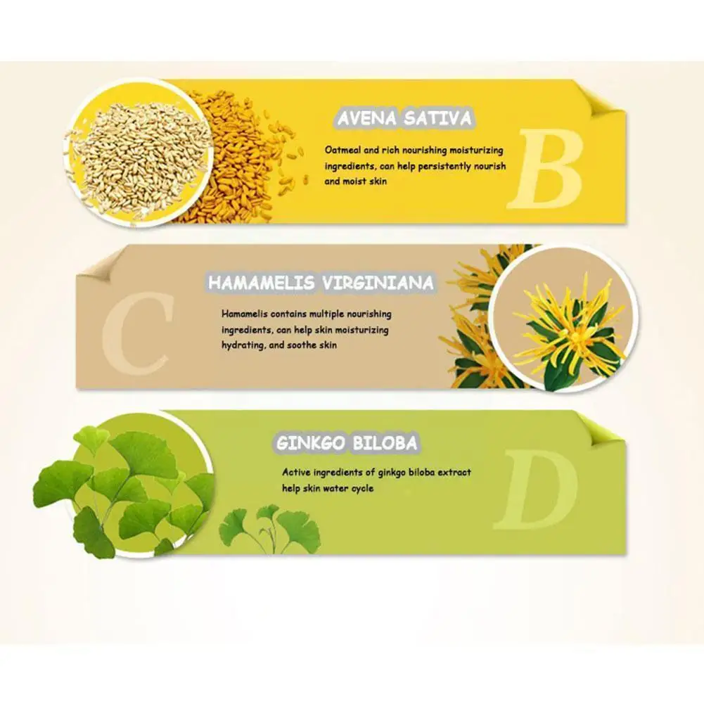 

Orange Eye Patch Moisturizing Light Eye Bags Vitamin Eye Cosmetic Eye Extract Skin Green C Care Bioaqua Tea O2f4