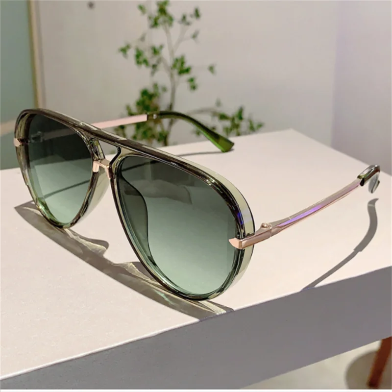 Очки-лягушки солнцезащитные очки с розовыми линзами женские для вождения