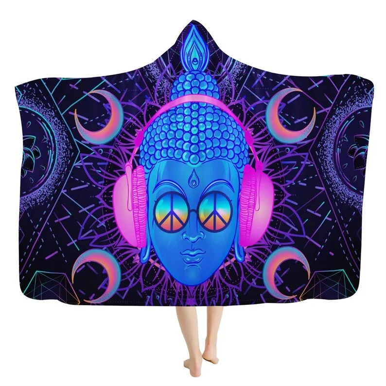Sacred Hippie Buddha Celestial Hooded Blanket - Sacred Geometry Throw Blanket, Yogi Gift, Spiritual Comfort Blanket
Sacred Hippie Buddha Celestial Hooded Blanket - Sacred Geometry Throw Blanket, Yogi Gift, Spiritual Comfort Blanket