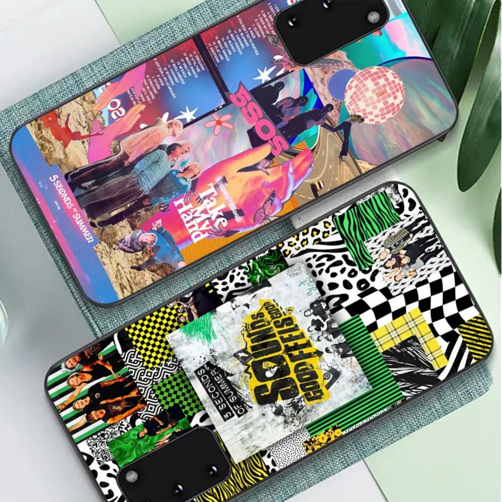 Seconds-of-Summers-5SOS Phone Case For Samsung S 9 10 20 21 22 23 30 24 Plus Lite Ultra FE S10lite Fundas