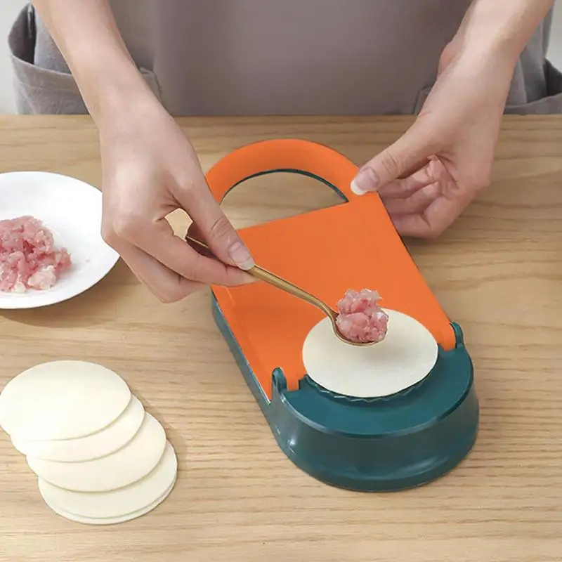 

Dumpling Maker Press Mold Dumpling Skin Dough Presser 2 In 1 Dough Pressing Tool And Molding Tool Manual Dough Pressing Machine