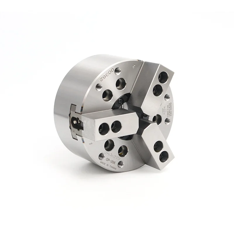 Гидравлический патрон Chandox трехкулачковый полый гидравлический