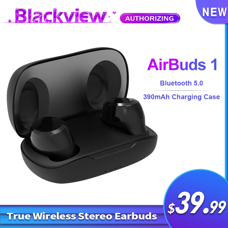 

Blackview Wireless AirBuds 1 True Wireless Stereo Earbuds Earphone For Phones