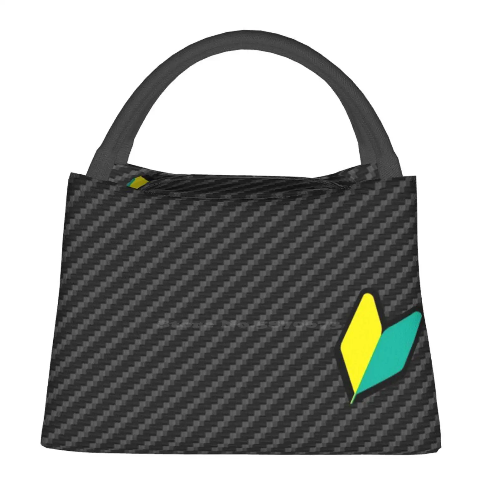 

Термоохладитель Jdm из углеродного волокна, изолированная сумка-тоут для обеда, Amkrdh Jdm из углеродного волокна, для начинающих водителей, ...