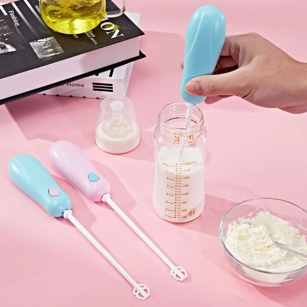 Baby Feeding Stirrer Egg Stirrer Milk Frother Foamer Milk Powder Blender Handheld Electrical Blender Hot Drinks Mixer
