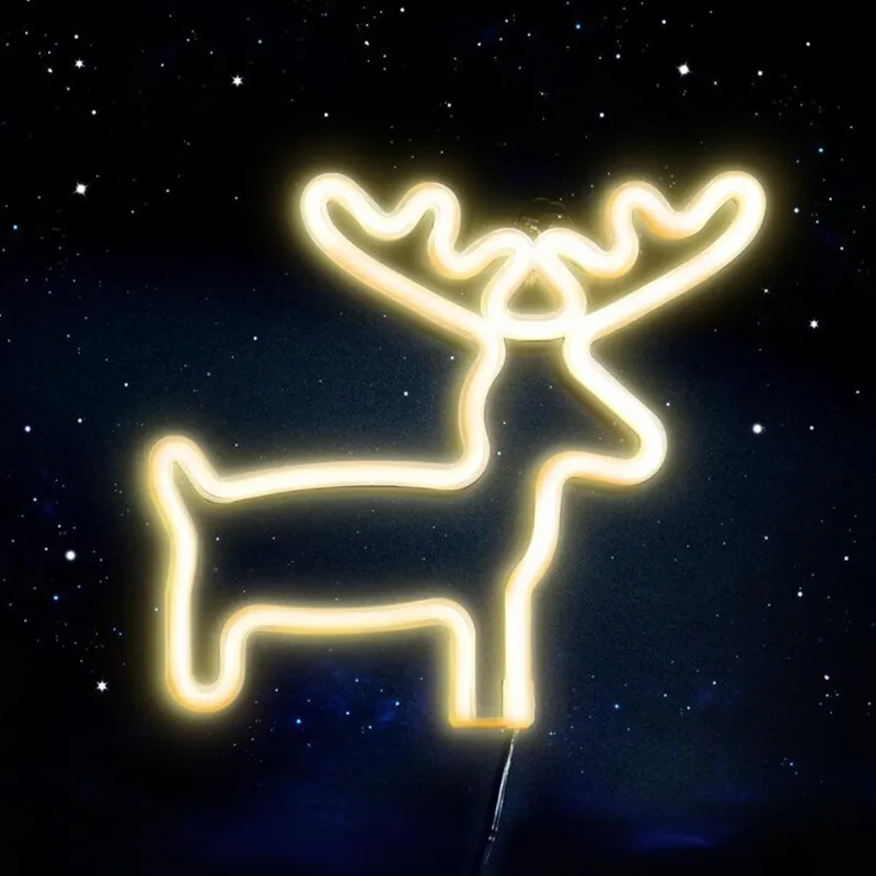 

Wanxing неоновая вывеска Fawn, персонализированная светодиодная Свадебная домашняя комната, день рождения, романтическая вечевечерние, украшен...