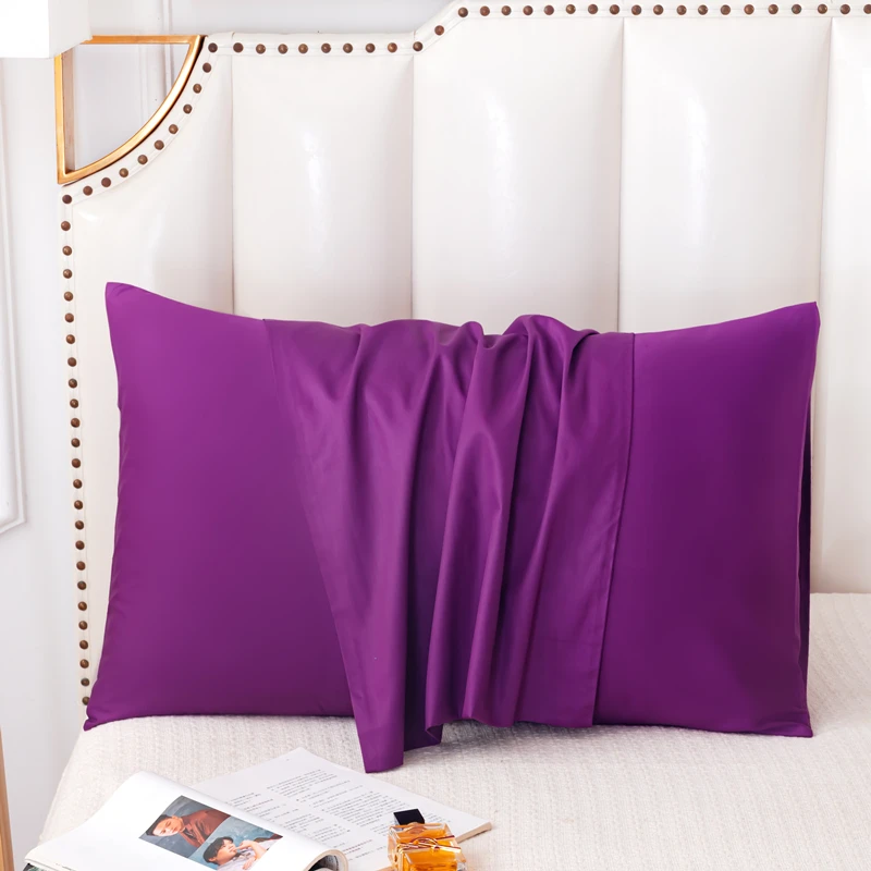 

Pillowcase High-Quality Pure Cotton Envelope Pillowcover Solid Color Pillow Case Bedding Sleep Pillow Cover 48x74 50x90