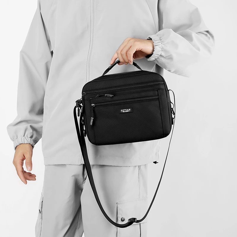 Новая сумка через плечо модные сумки мужская сумка-мессенджер повседневная