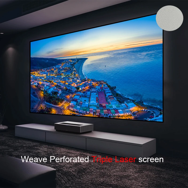Фото Перфорированная проекционная рамка без пятен, лучший для Vidda C1 C2 Pro JMGO N1 N1S, ультра трехцветный тройной лазерный проектор №2