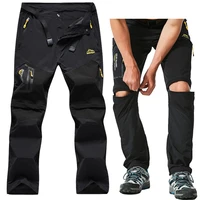 quick dry detachable hiking pants men outdoor sport summer camping trekking climbing trekking trousers breathable fishing shorts