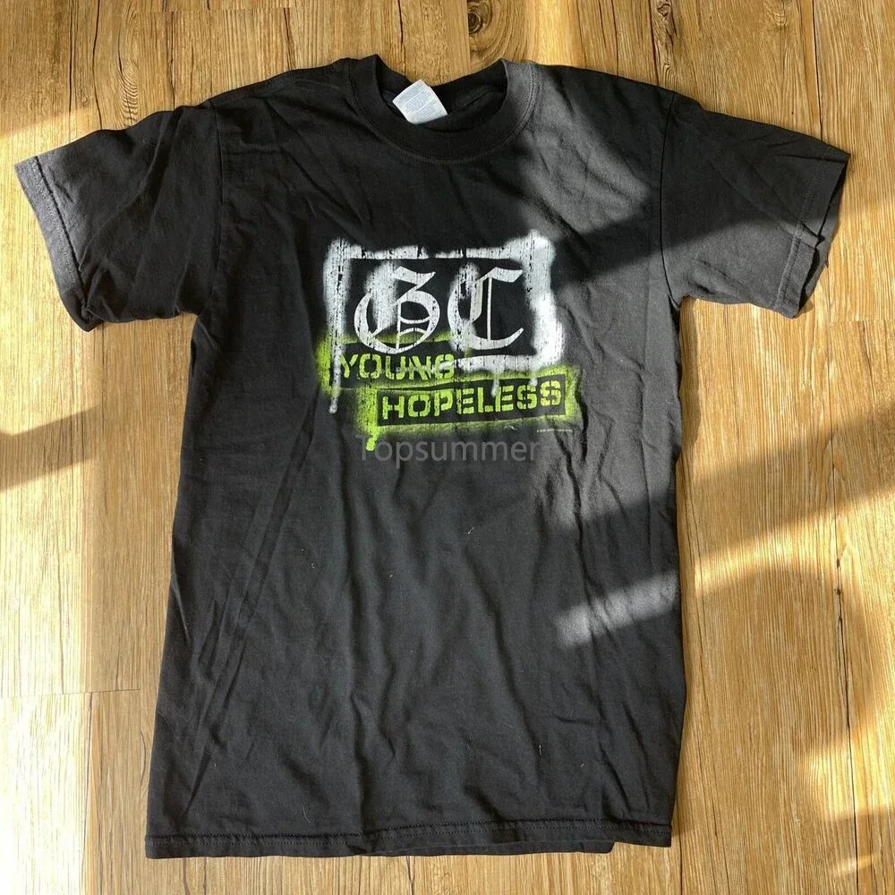 Винтажная Коллекция 2003 года хорошая футболка Charlotte The Young &amp Hopeless Tour Blink 182 Sm