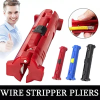 universal multi function electric wire stripper pen wire cable pen cutter rotary coaxial cutter stripping machine pliers tool