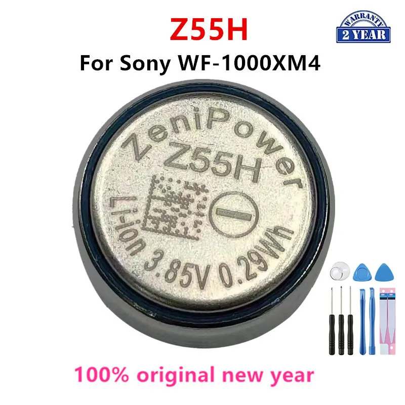 

100% Original Z55H New Battery For Sony WF-1000XM4,WI-SP600N,WF-SP700N,WF-SP900,WF-1000XM3,WF-1000X TWS,Z55H 3.85V 0.29Wh