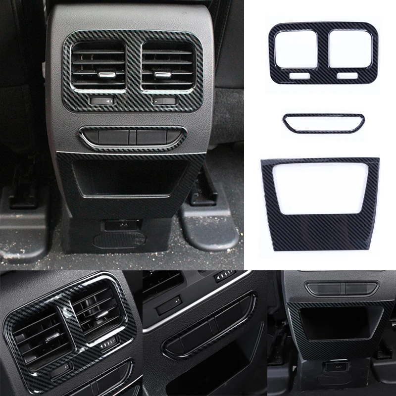 

For Haval F7 F7X 2019 2020 Car Styling Accessories Armrest Rear Seat Air Outlet Vent Hole Grille Cover Panel Interior
