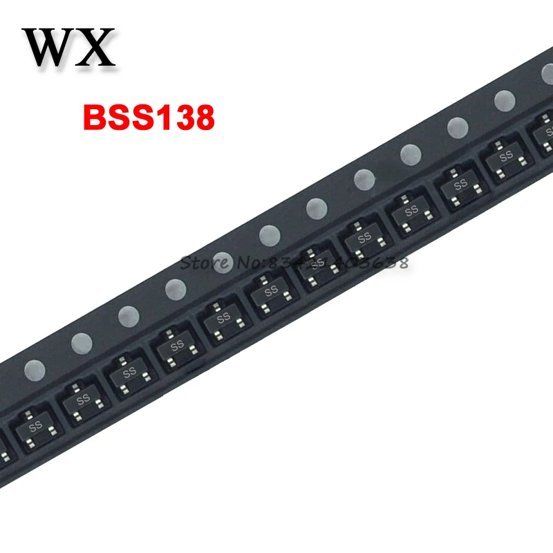 

100PCS BSS138LT1G SOT23 BSS138 SOT SOT-23 MOSFET SMD J1 New Original IC