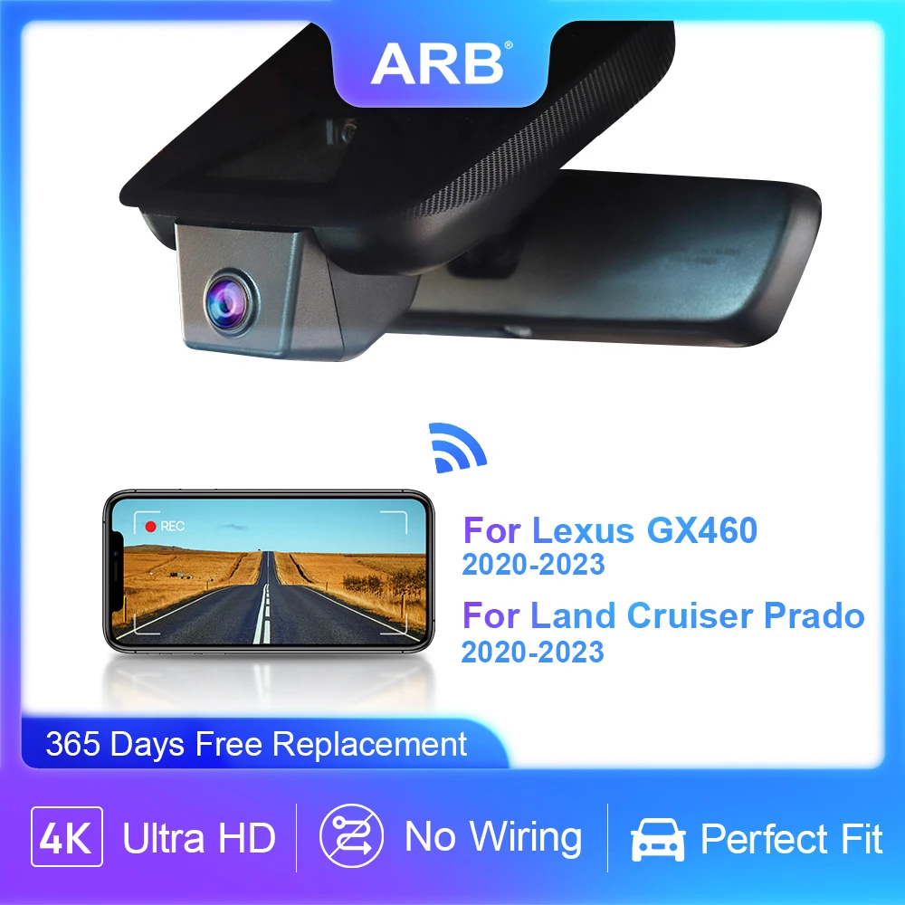 

Dash Camera for Lexus GX GX460 2020 2021 2022 2023,ARB Car Camera Recorder for Lexus,4K UHD Dvrs