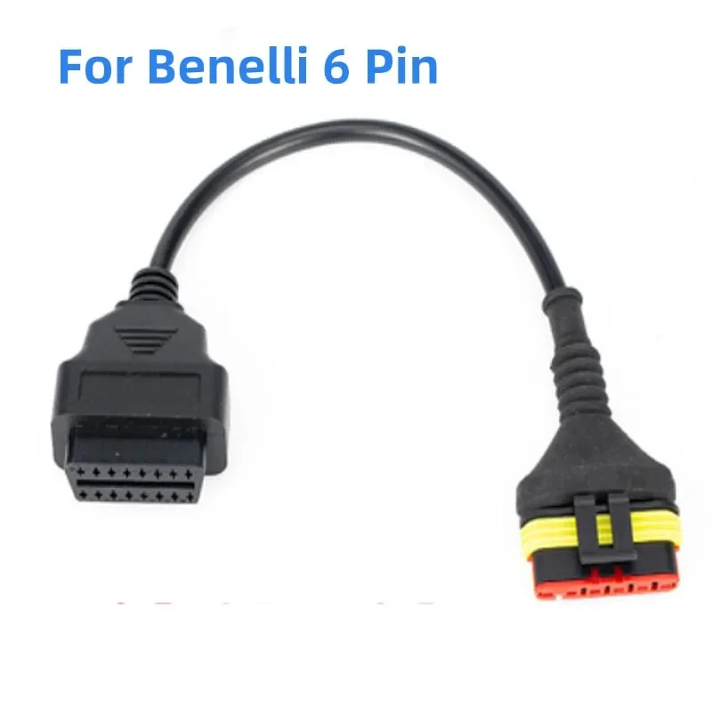 Мотоциклетный 3 4 и 6 контактов на гнездо OBD2 Соединительный кабель для Husqvarna Housing