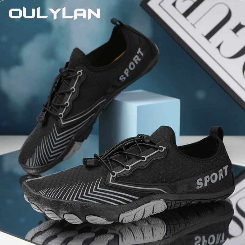 Кроссовки легкие для плавания модная Уличная обувь походов и воды дышащие