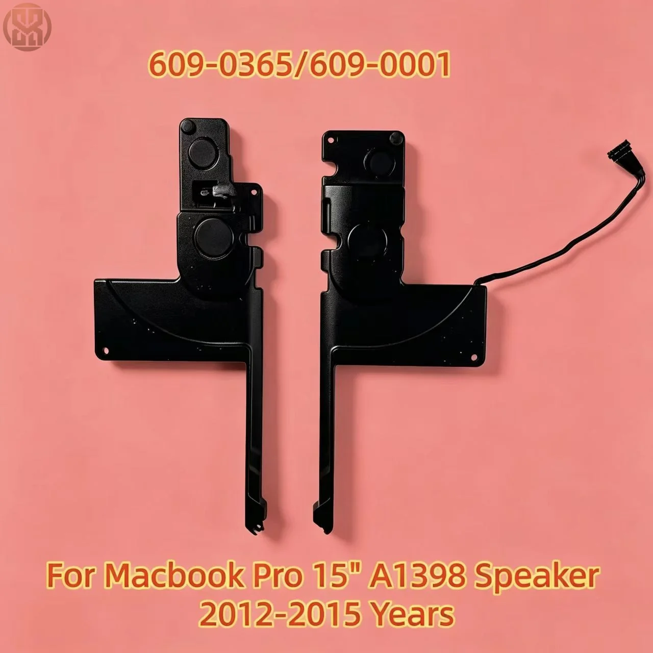 Фото 609-0365 609-00015 Левый и правый внутренние динамики (4-проводные) для MacBook Pro 15
