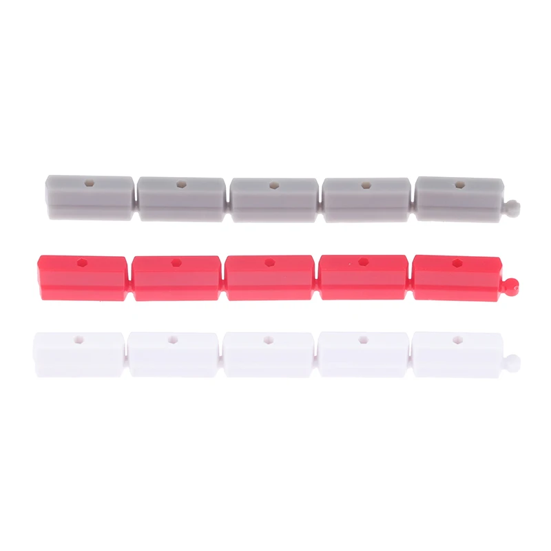 

50Pcs 1:76 3 Colors Plastic Cement Barrier 760074 760075 760076 for RC Track