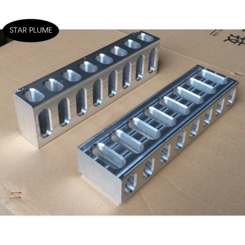 

Aluminium block precision work CNC power Amplifier radiator 320 length 90 height 60 width