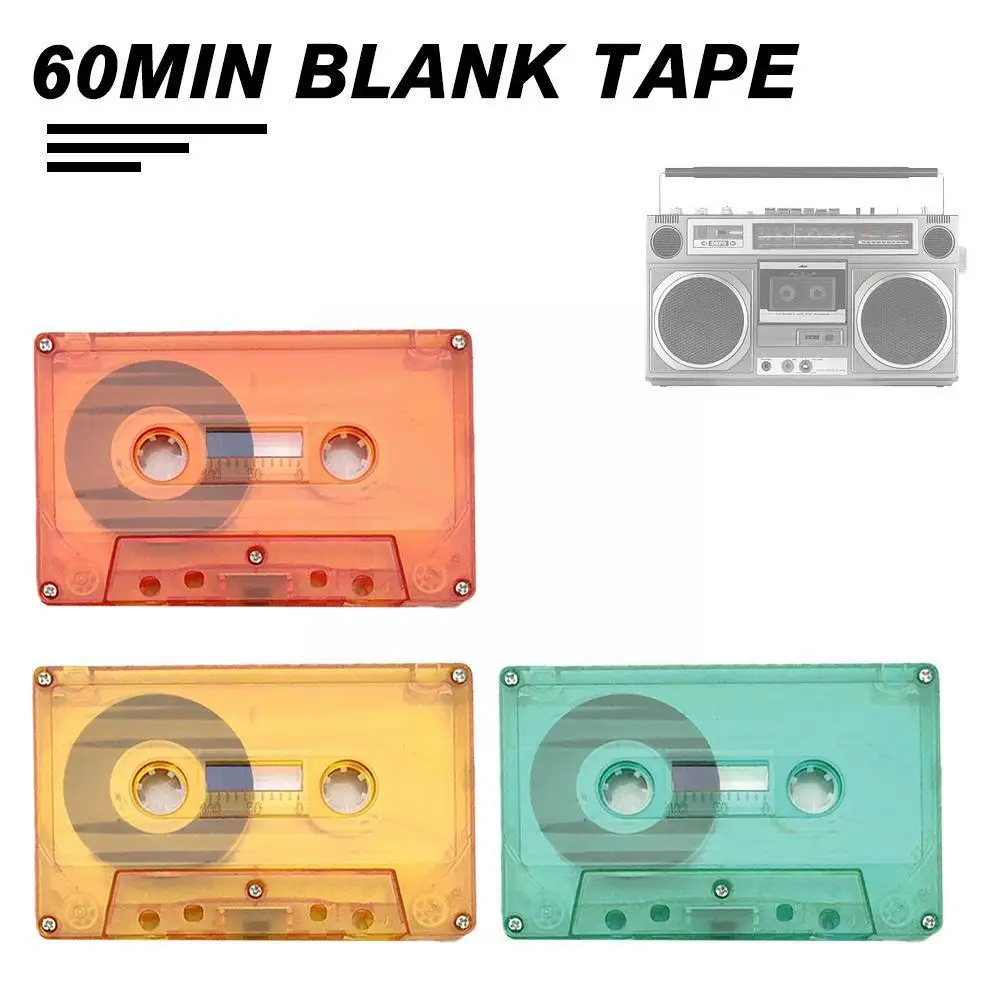 

Цветные кассеты, кейсы, пластиковые катушки, кассета, пустые минуты, 60 лент, небольшая открывающаяся лента I6w6