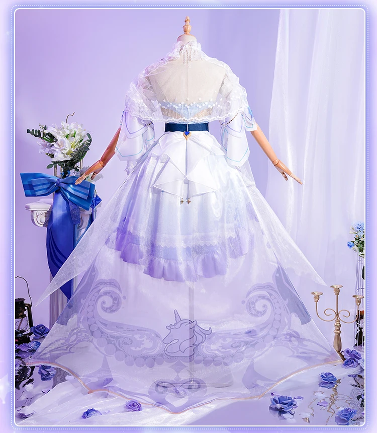 Da Qiao Cosplay Costume Full Set Halloween Christmas Cos Party Clothes